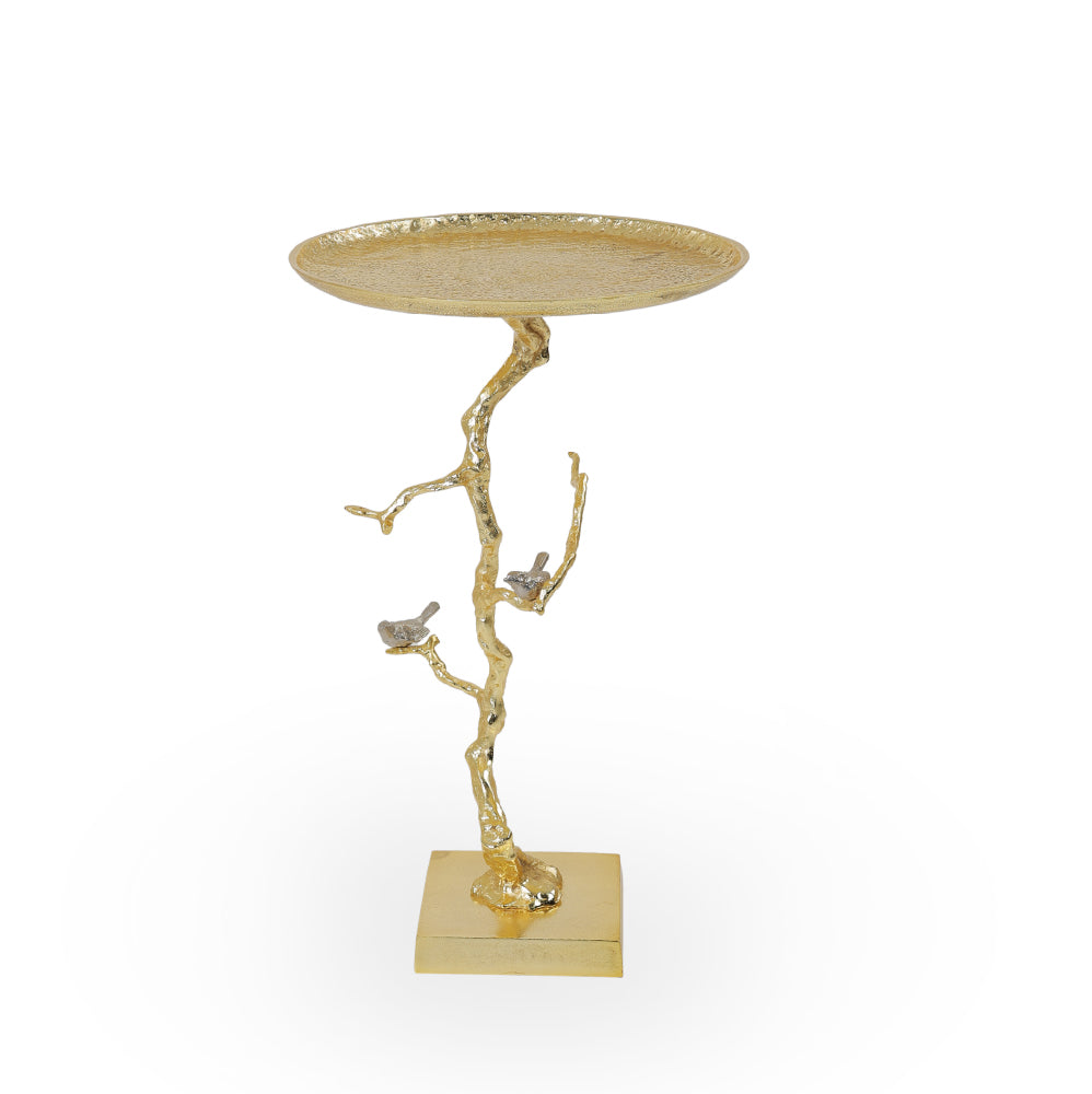 Contemporary Shiny Gold Table