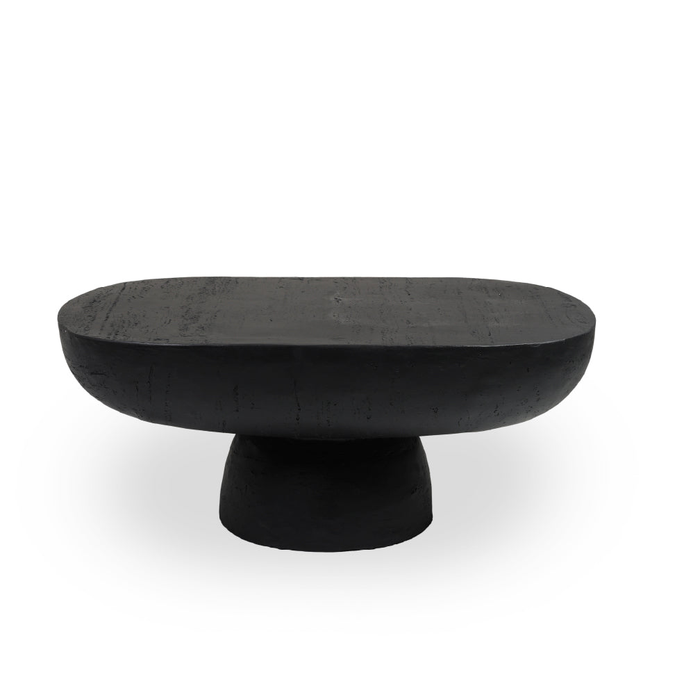 91.4 X 61 X 38.1cm Cement Table-black