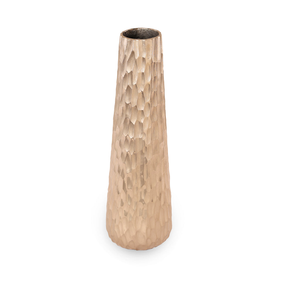 DIMOND TEXTURE OBLONG VASE SMALL
