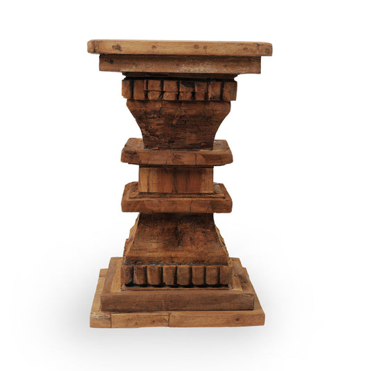 Plain Pillar Base Stool