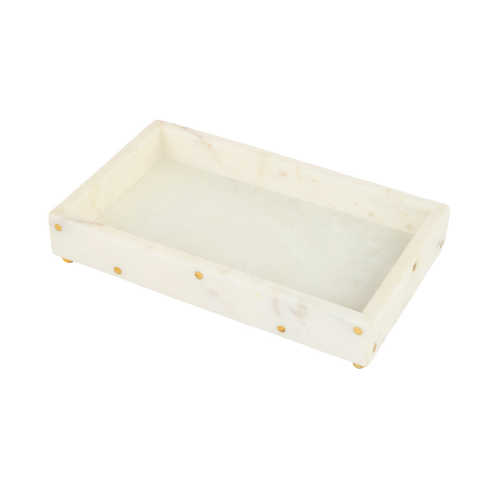 11.4 X 11.4 X 15cm  S/3 Marble Bath Set Dispenser:D4.5X6 Cup:D4.5X3.5 Tray:10X6X2