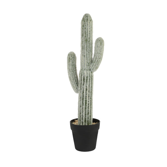 POTTED FAUX SAGUARO CACTUS