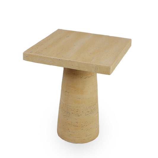50.8 X 50.8 X 61cm  Cement Table