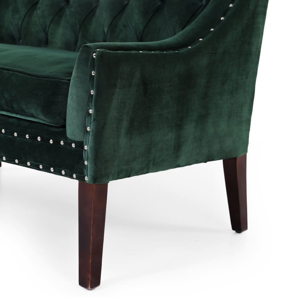 Green sofa set