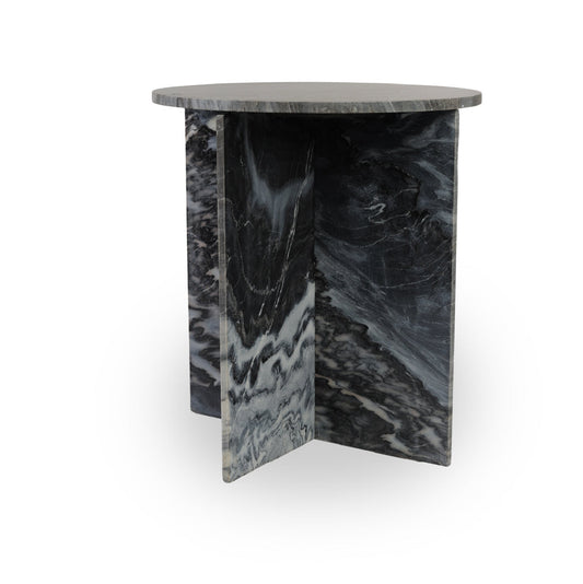 51 X 51 X 56cm  Marble Side Table