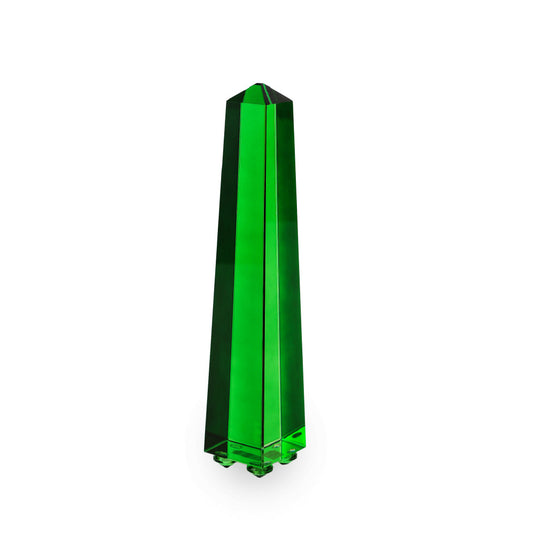 Alighieri Solid Obelisk, Green