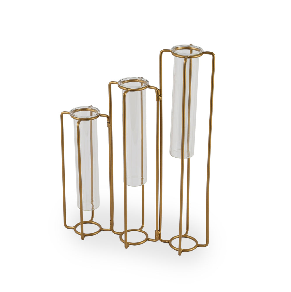 21.5 X 7 X 38.8cm  PEDESTAL BEAKER VASE,OVERSIZED