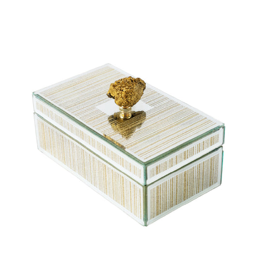 SULLIVAN STRIPED DECORATIVE BOX
